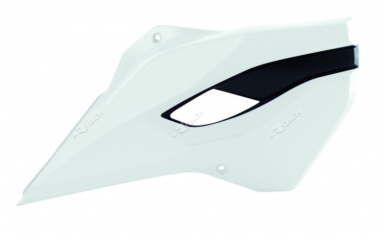 Пластмасови капаци за радиатор RACETECH Radiator Covers White/Black Husqvarna FC/FE 250/350/450