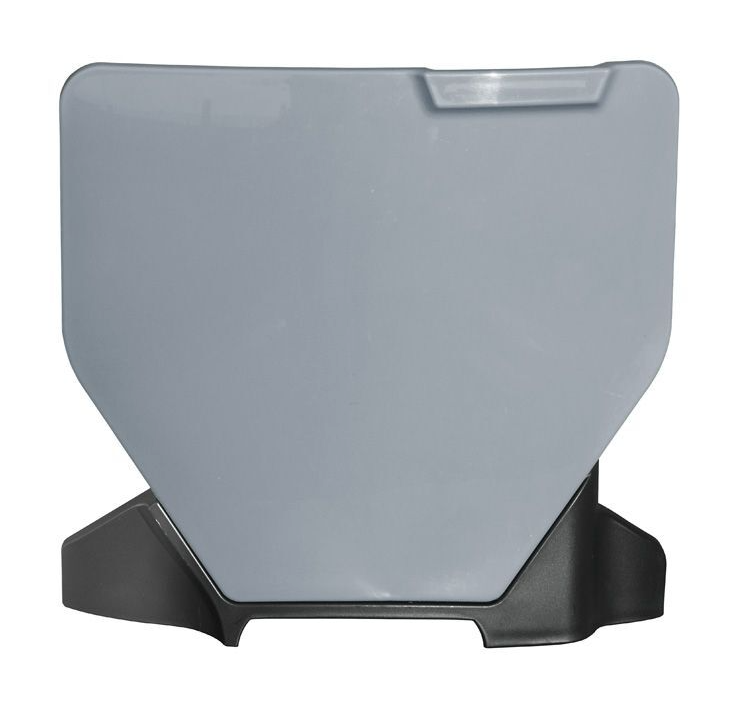 Табела за номер RACETECH Front Number Plate Husqvarna 23-25 (Grey/Black)