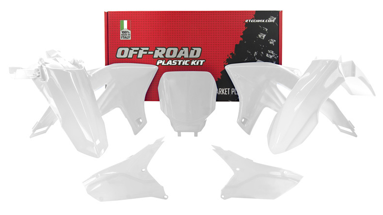 Комплект пластмаси RACETECH Plastic Kit - Complete Yamaha YZ 450F (White)
