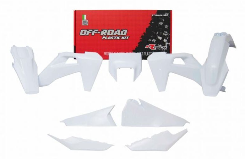 Комплект пластмаси RACETECH Plastic Kit 6 pcs Husqvarna 20-23 (White)