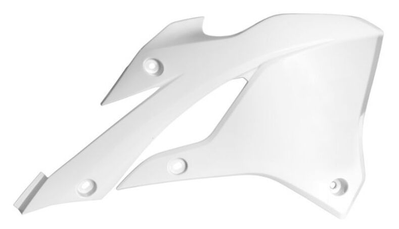 Пластмасови капаци за радиатор RACETECH Radiator Scoops Kawasaki KX 85 22-24 (White)