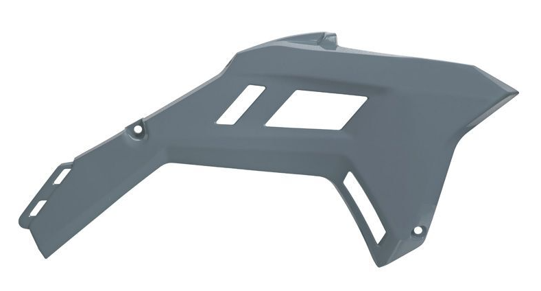 Пластмасови капаци за радиатор RACETECH Revolution Radiator Covers - Honda CRF 250R 22-24 / 450R 21-24 (Grey)