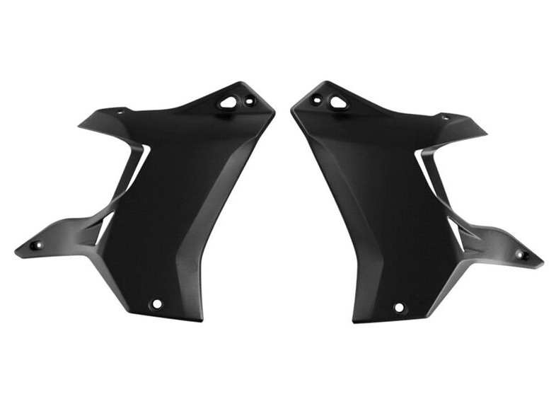 Пластмасови капаци за радиатор RACETECH T7 Revolution Radiator Covers Yamaha Tenere 700 19-24 (Black)