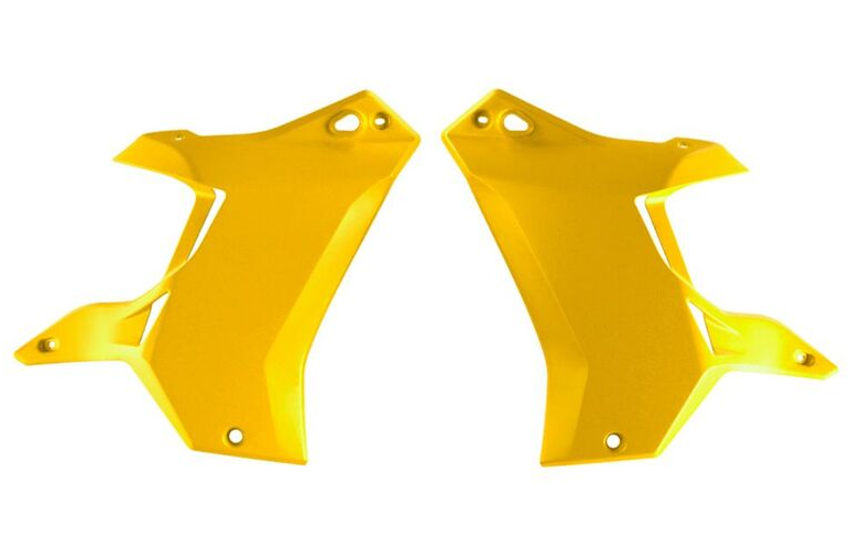 Пластмасови капаци за радиатор RACETECH T7 Revolution Radiator Covers Yamaha Tenere 700 19-24 (Yellow)