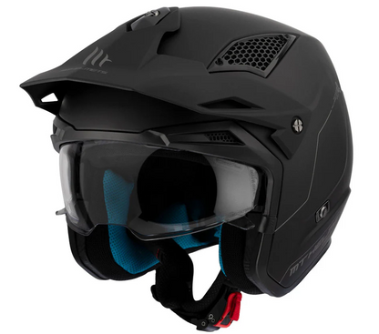 Каска MT DISTRICT SV S SOLID A1 BLACK MATT