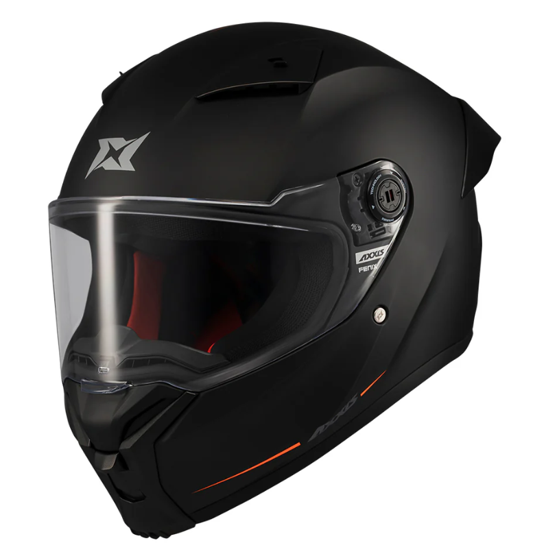 Каска AXXIS FENIX SOLID BLACK MATT