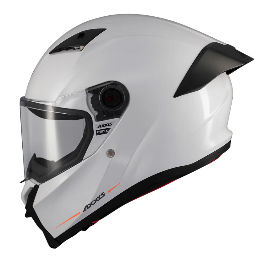 Каска AXXIS FENIX SOLID WHITE GLOSS