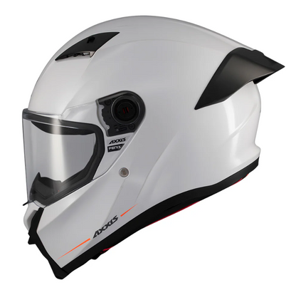Каска AXXIS FENIX SOLID WHITE GLOSS