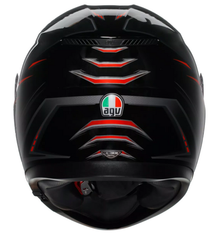 КАСКА AGV K3 E2206 - SYTH BLACK/RED