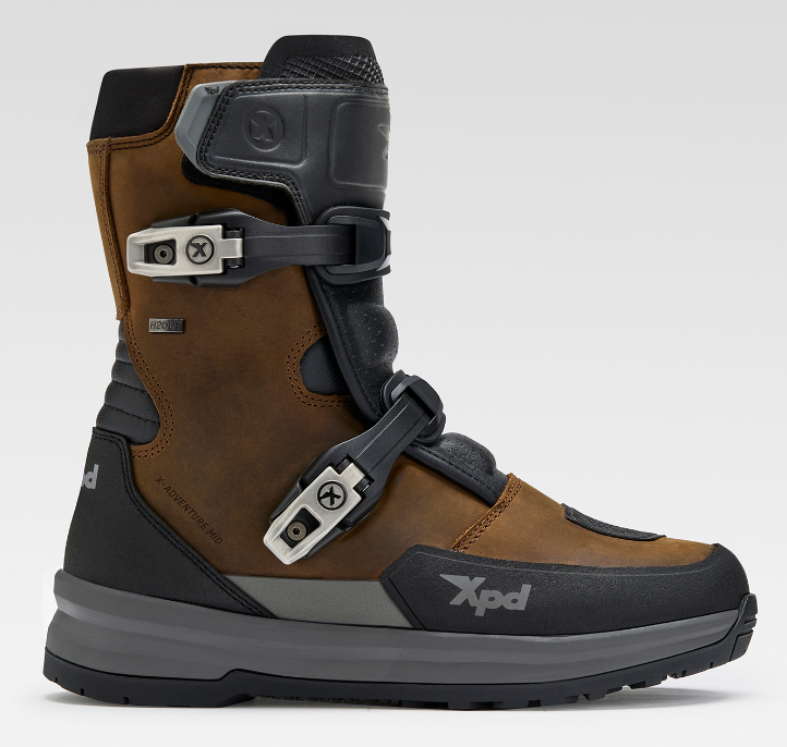 Ботуши за мотор XPD X-ADVENTURE H2OUT MID BROWN