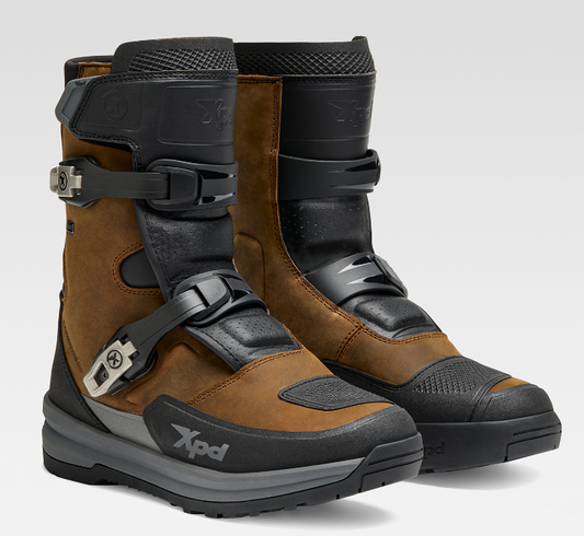 Ботуши за мотор XPD X-ADVENTURE H2OUT MID BROWN