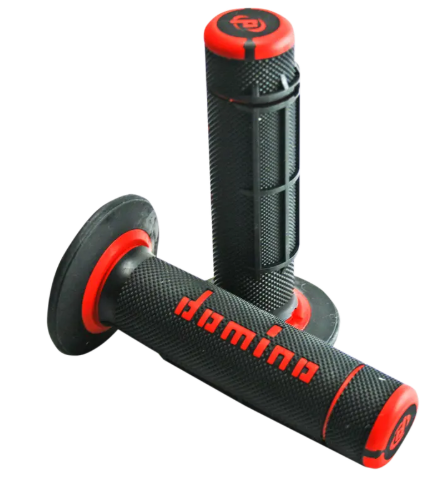 Ръкохватки DOMINO GRIPS DUALLY 1/2 WAF Black/Red