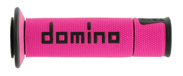 Ръкохватки DOMINO GRIPS A450 PAIR FUCHSIA/BLACK