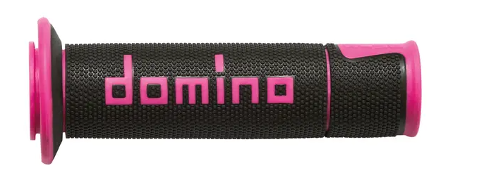 Ръкохватки DOMINO GRIPS A450 PAIR BLACK/FUCHSIA