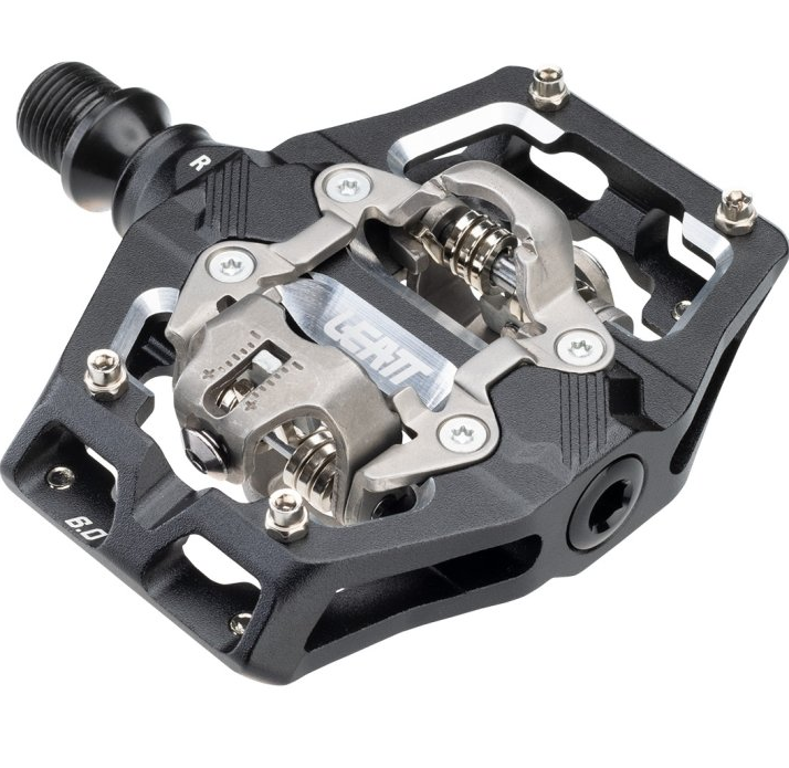 Вело Педали LEATT Pedals AllMtn 6.0 Clip-in 95x70mm Black
