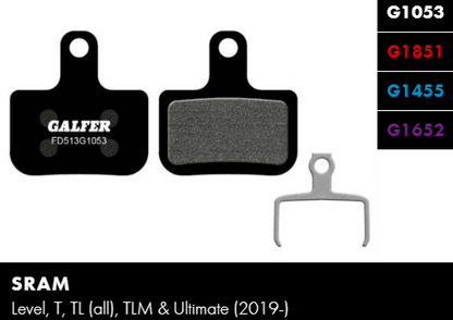 Вело спирачни накландки GALFER BIKE FD513G1053 PERFORMANCE Brake Pad