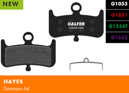 Вело спирачни накландки GALFER BIKE FD549G1053 PERFORMANCE Brake Pad