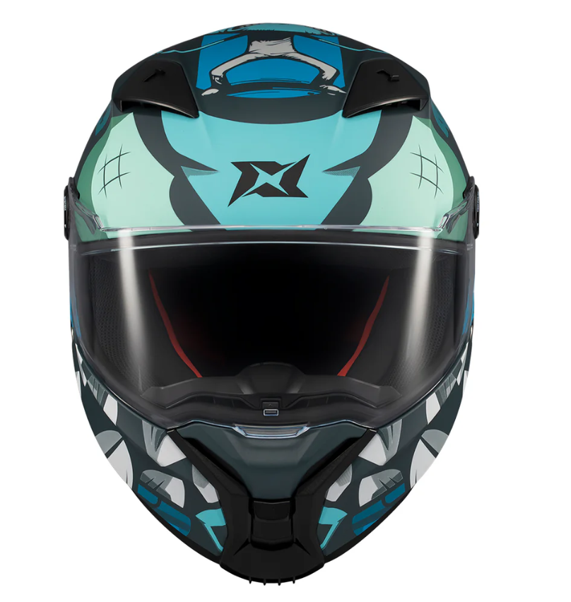 Каска AXXIS FENIX ANGRY FACE C7 MATT