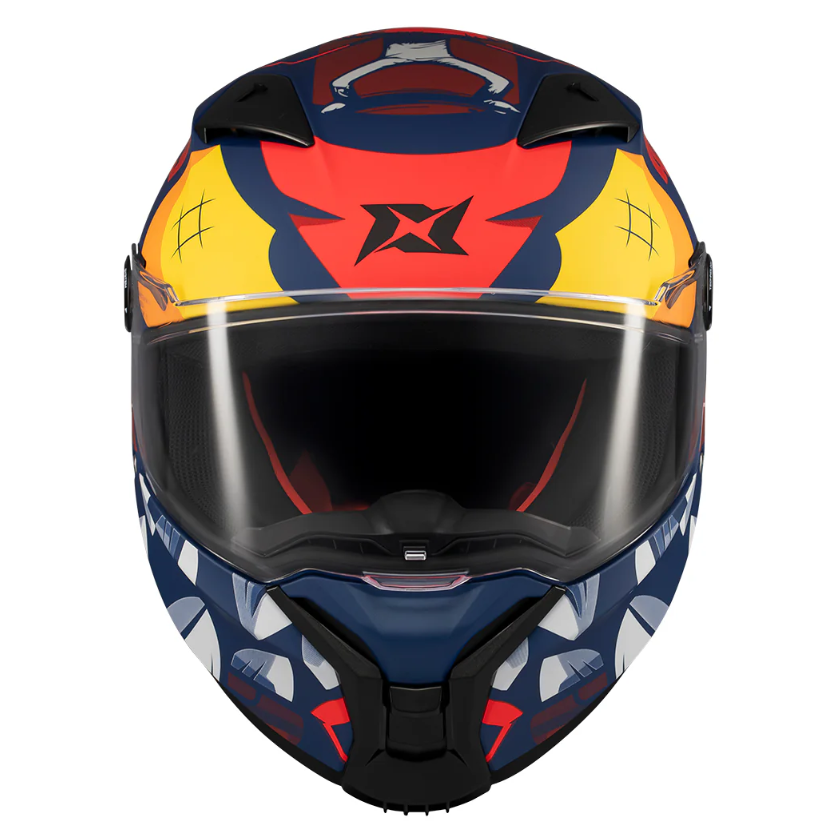 Каска AXXIS FENIX ANGRY FACE C5 MATT