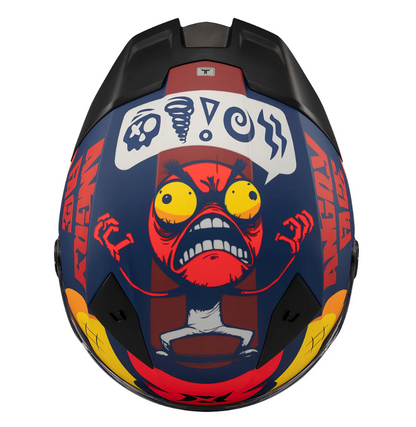 Каска AXXIS FENIX ANGRY FACE C5 MATT