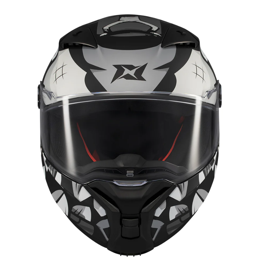 Каска AXXIS FENIX ANGRY FACE B2 MATT