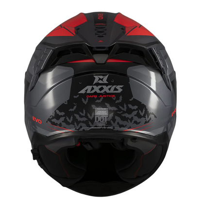 Каска AXXIS HAWK EVO SV DARK JUSTICE C4 MATT