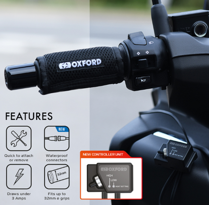 OXFORD Hotgrips Wrap - отопляеми ръкохватки