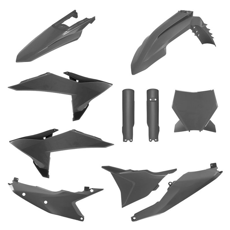 Комплект пластмаси POLISPORT Full Plastic Kit KTM SX/SX-F/XC/XC-F (2025-26) GREY