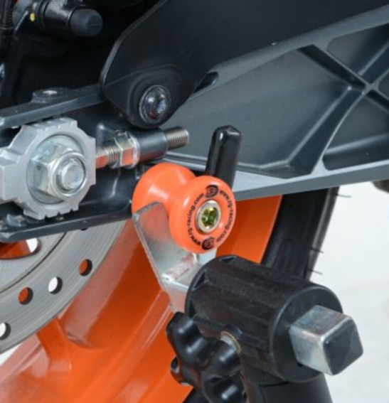 Адаптери за стойка R&amp;G Stand bobbins RACING M8 Offset Cotton Reels Orange