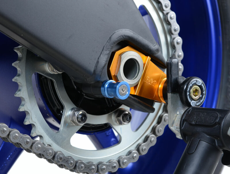 Адаптери за стойка R&amp;G RACING Stand Bobbins M10 Blue KAWASAKI