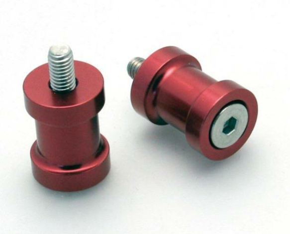 Адаптери за стойка R&amp;G RACING Stand Bobbins M10 RED KAWASAKI