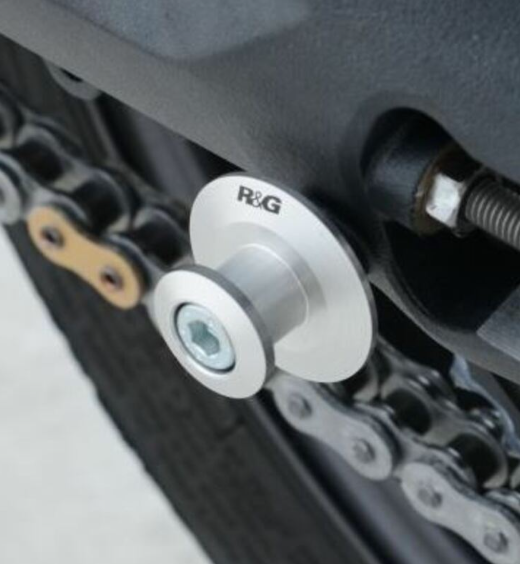 Адаптери за стойка R&amp;G RACING M8 x 1.25 Silver Bobbins