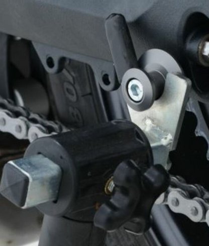 Адаптери за стойка R&amp;G RACING M8 x 1.25 Titanium Bobbins
