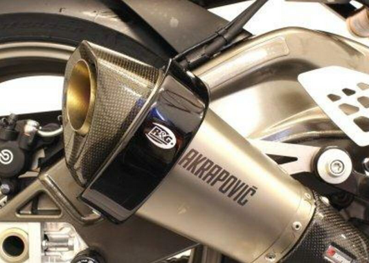 Протектор за генерация R&amp;G RACING Exhaust Guard Black Akrapovic Hexagonal Muffler