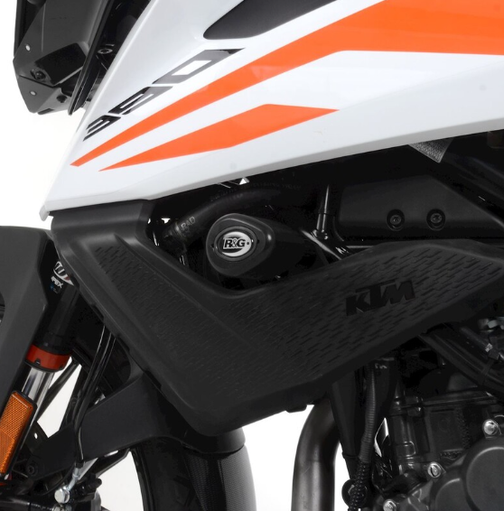 Краш тапи R&amp;G RACING Aero Crash Protectors - Black KTM 390 Adventure