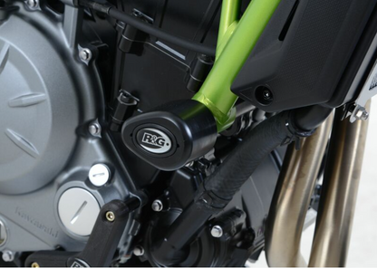 Краш тапи R&amp;G RACING Aero Crash Protectors Black Kawasaki Z650