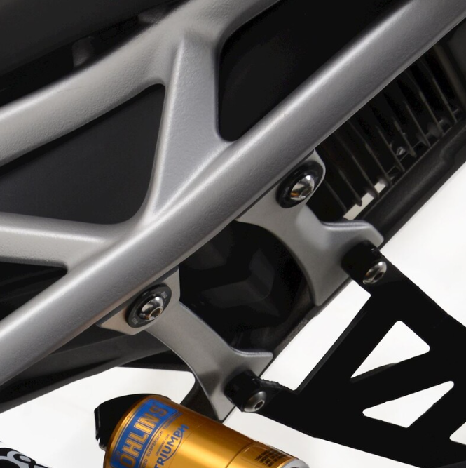 Плоча R&amp;G RACING Footrest Blanking Plate Black - Triumph Speed Triple 1200 RS