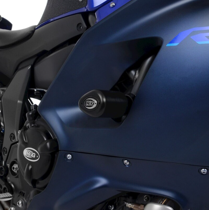Краш тапи R&amp;G RACING Aero Crash Protectors - White Yamaha R7
