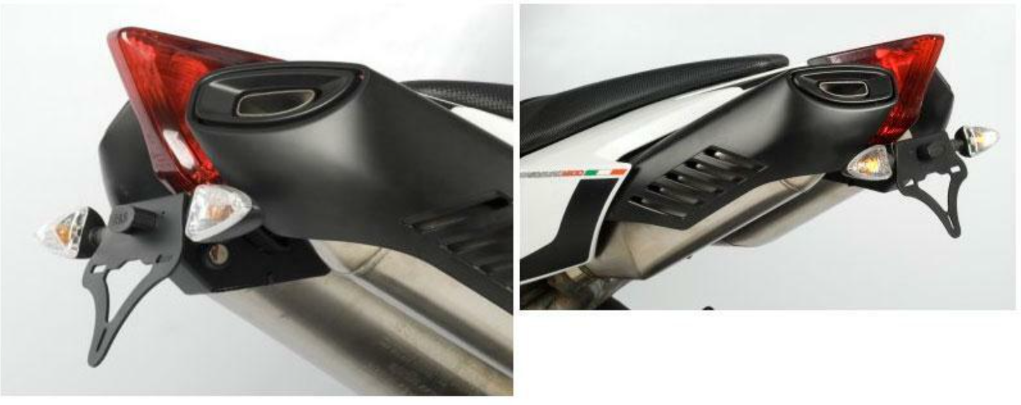 Стойка за номер R&amp;G RACING Licence Plate Holder Aprilia Dorsoduro