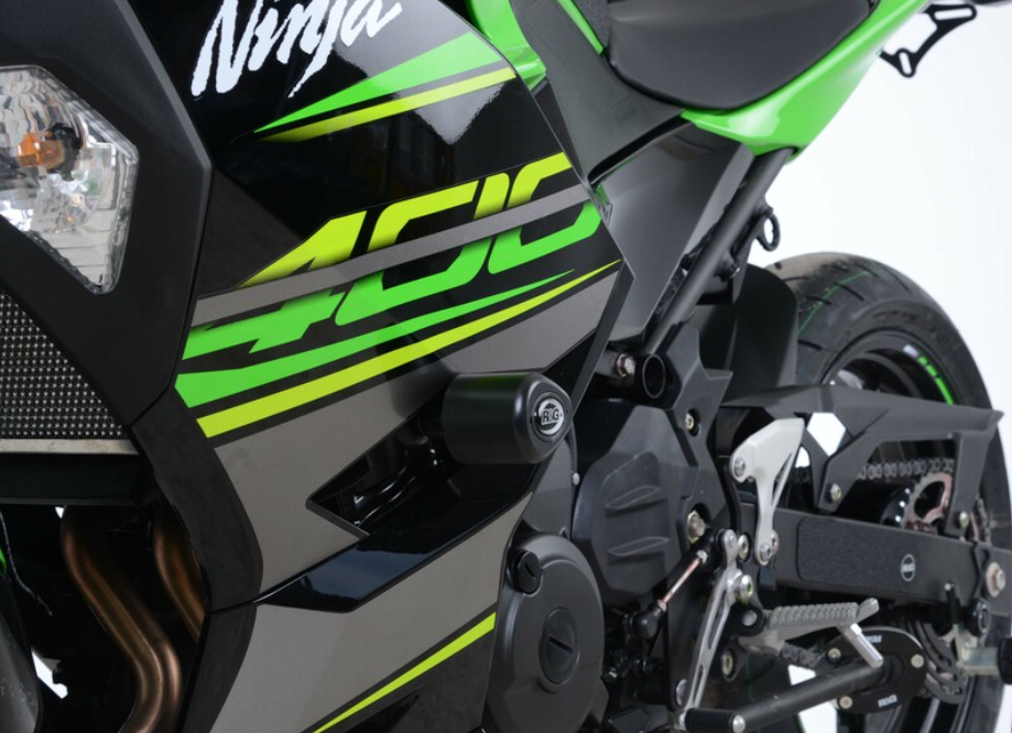 Краш тапи R&amp;G RACING Aero Crash Protectors Black Kawasaki Ninja 400
