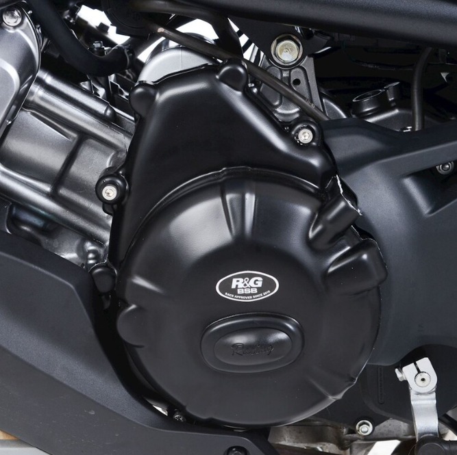Протектор за двигател R&amp;G RACING Race Series Left Crankcase Protection Cover (Clutch) - Black Honda NC750-X