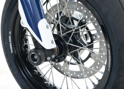 Краш тапи за ост R&amp;G RACING Fork Protector Black Husqvarna 701 Supermoto