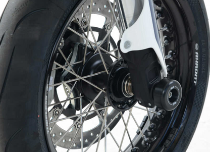 Краш тапи за ост R&amp;G RACING Fork Protector Black Husqvarna 701 Supermoto