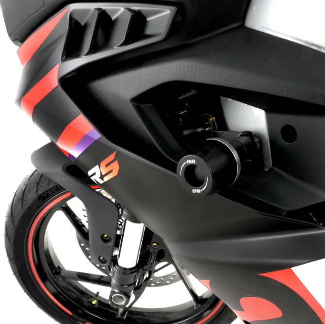 Краш тапи R&amp;G RACING Aero Crash Protectors (tapered style) Aprilia RS 457 '24-