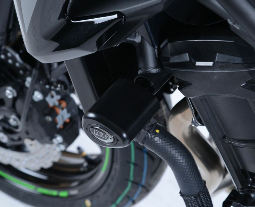 Краш тапи R&amp;G RACING Aero Crash Protectors Black Kawasaki Z900