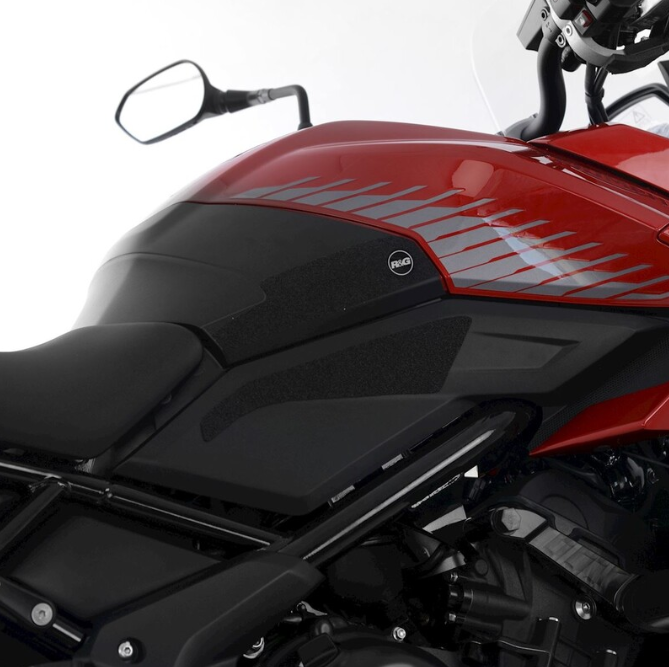 Протектор за резервоар R&amp;G RACING Tank Traction Pads Set 4 Pieces - Black Triumph Tiger 660 Sport