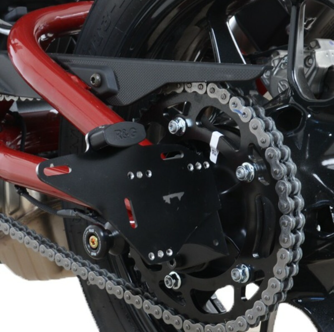 Стойка за номер R&amp;G RACING Side Licence Plate Holder Small Plate Version Black Indian FTR 1200