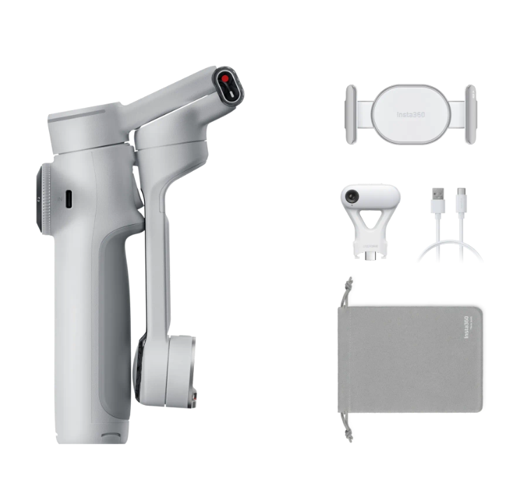 Видео стабилизатор Insta360 FLOW 2 PRO AI Tracker Bundle