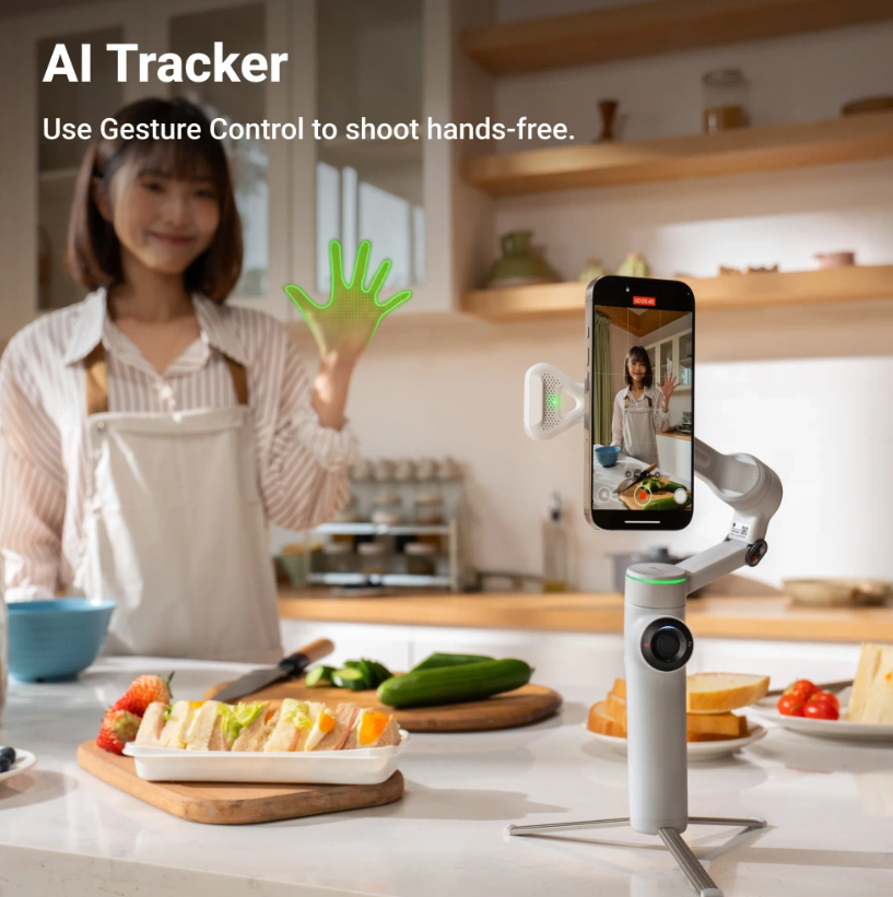 Видео стабилизатор Insta360 FLOW 2 PRO AI Tracker Bundle