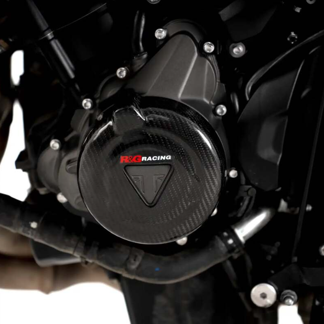 Протектор за двигател R&amp;G RACING Engine Case Slider (Left) - Triumph Trident 660/660